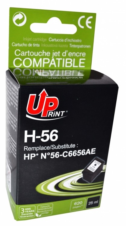 Cartouche encre UPrint compatible HP 56 Neuf - vue 3