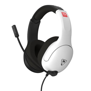 Auriculares con cable para juegos - TBS-8003-05 - Airlite Fit - Con licencia oficial de Nintendo para Switch? 2 - Blanco y negro