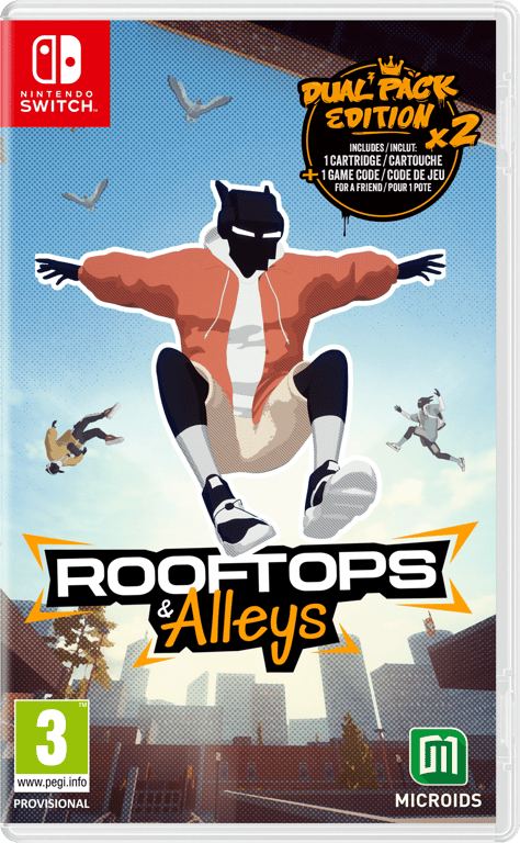 Rooftops and Alleys: The Parkour Game Dual Pack Edition Nintendo Switch - Neuf