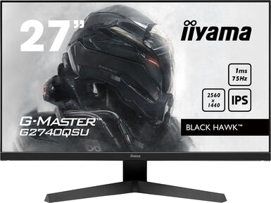Ecran 27 Iiyama G-Master Black Hawk G2740QSU-B1 Quad HD (Noir)