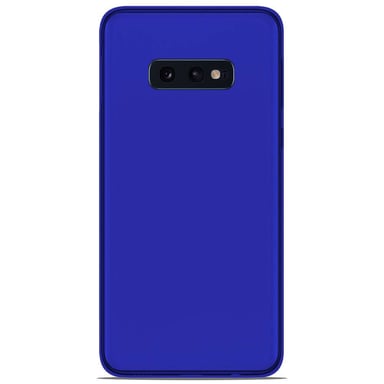 Coque silicone unie compatible Givré Bleu Samsung Galaxy S10e