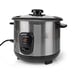 Nedis Olla Arrocera 400W Antiadherente con Bol Extraíble 1L Negro / Plateado