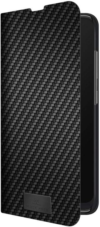Etui portefeuille Flex Carbon pour Samsung Galaxy A72, noir