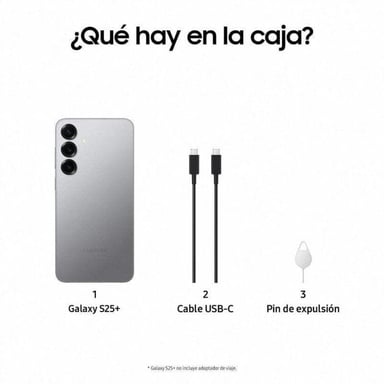 Galaxy S25 Plus (5G) 512 Go, Argent