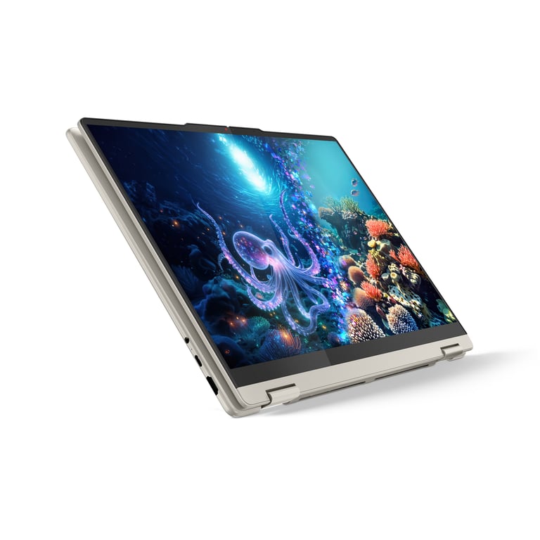 Lenovo Yoga 7 2 in 1 16AKP10 Copilot+ PC 350 Hybride 2 en 1 40 6 cm 16 Écran tactile 2.8K LPDDR5x SDRAM SSD Wi Fi 7 802.11be Windows 11 Home Allemand Neuf - vue 3