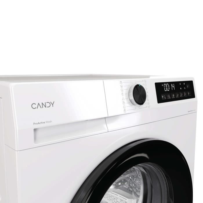 Lave linge hublot CANDY Prowash 300 GD 410B8 10 kg Induction 16 prgms 1400trsmin Classe A - vue 6