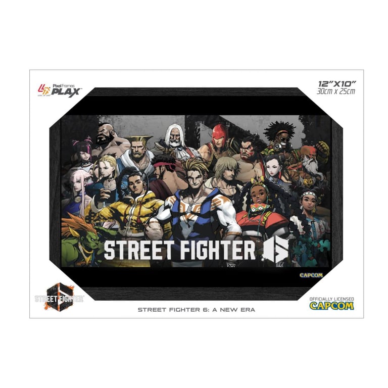 Pixel Frames Plax - Street Fighter 6 - Una nueva era - Marco lenticular