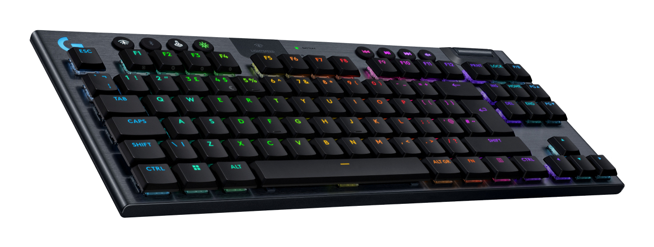 Logitech G G915 X LIGHTSPEED clavier Gaming USB + RF Wireless + Bluetooth AZERTY Français Noir - Neuf
