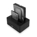 ACT AC1504 base de conexión para disco duro USB 3.2 Gen 1 (3.1 Gen 1) Type-B Negro