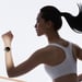 iP67 Reloj de fitness conectado por Bluetooth con medición de la presión arterial - Rosa