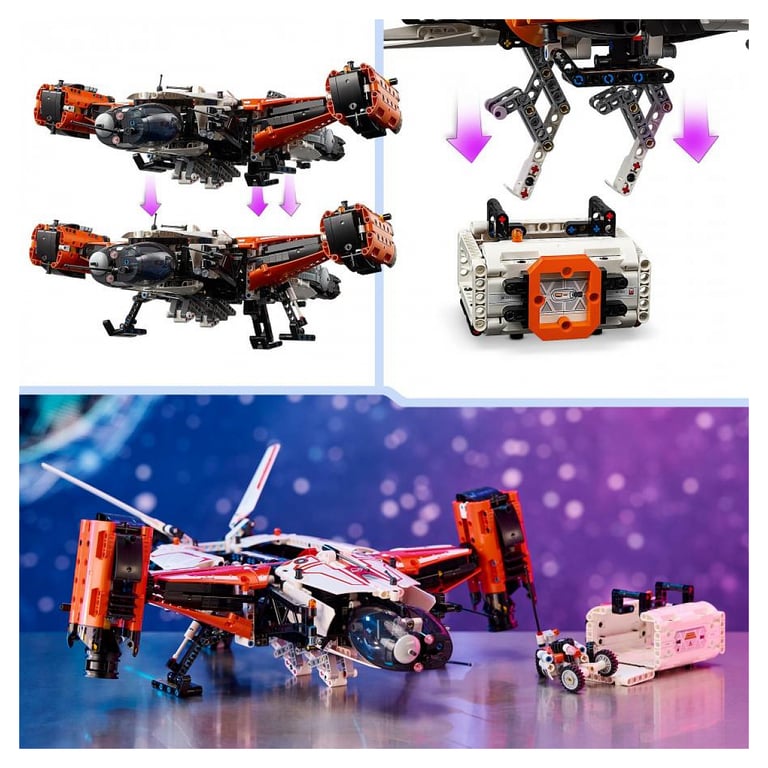 Lego Technic Le Vaisseau Spatial Cargo Vtol Lt81 42181 Lego - vue 4