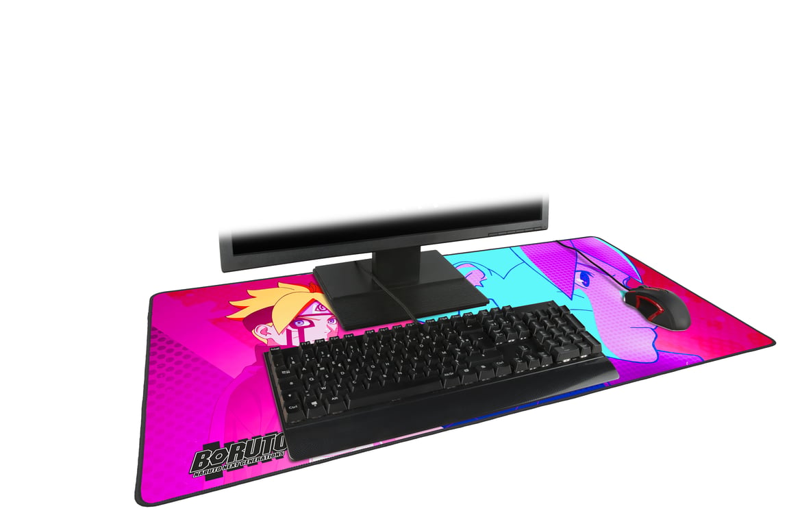 Tapis Souris Konix Boruto XXL – Antidérapant, Surface Microfibre, Durable - vue 2