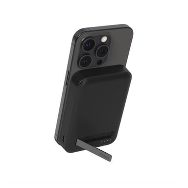 Belkin Batería MagSafe Qi2 8000 mAh 15 W con soporte integrado Negro