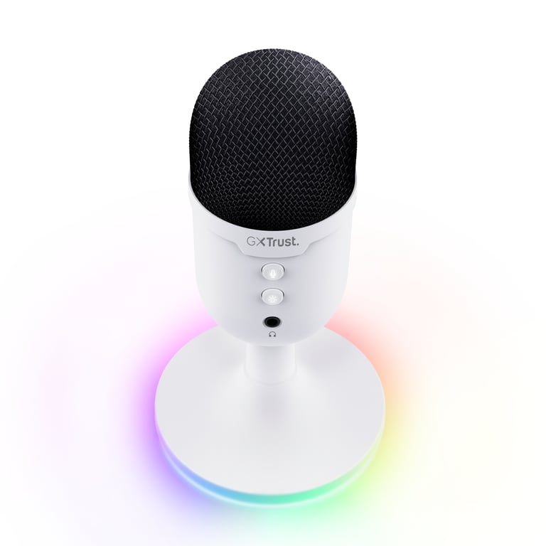 TRUST GXT234W Yunix Usb Microphone White - Neuf