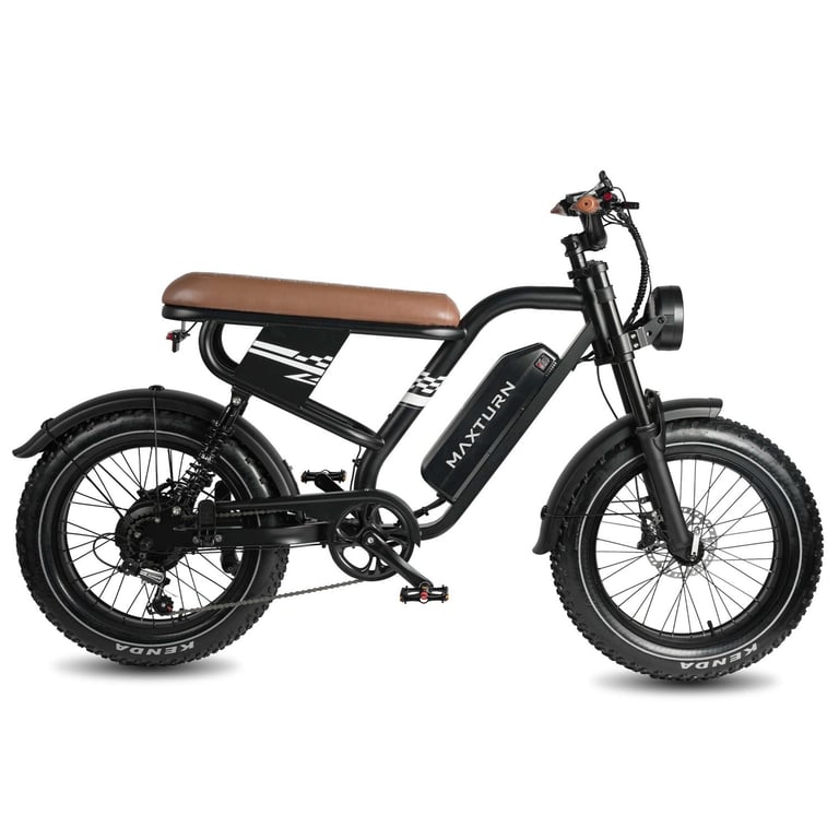 Vélo Électrique Maxturn MX10 – Moteur 500W Batterie 48V13.5Ah Freins à Disque Hydrauliques