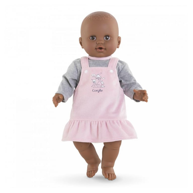 Robe et T Shirt Bords de Loire COROLLE Vêtements Pour Poupon 36cm Dès - vue 3