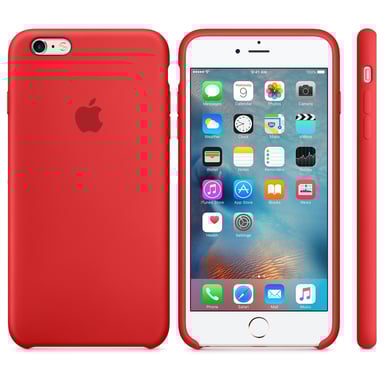 Apple Coque en silicone iPhone 6s Plus - Rouge Apple (brand) iPhone 6 Plus
iPhone 6s Plus