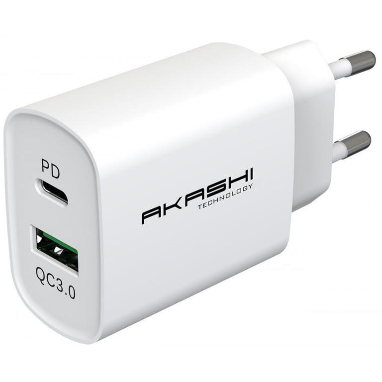Akashi Chargeur Secteur USB A Quick Charge 3.0 - vue 3