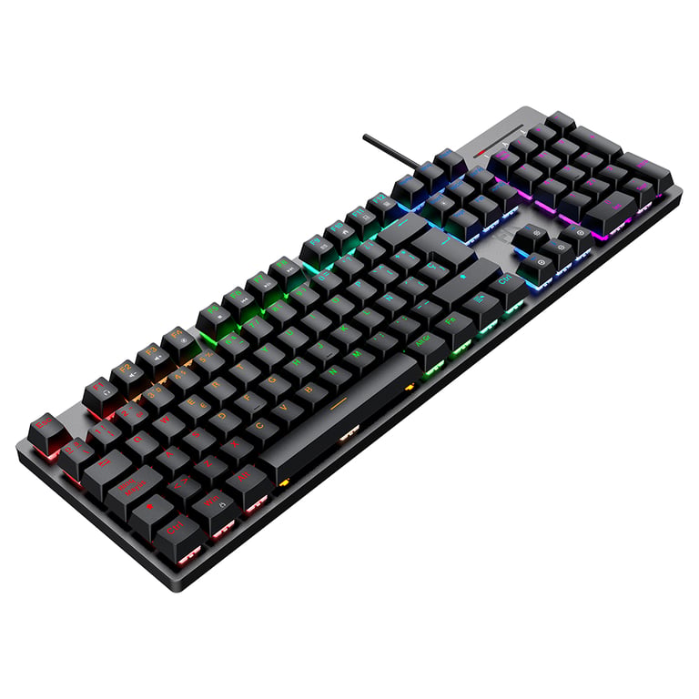 Clavier Gaming Hiditec GK400 ARGB – Mécanique, Rétroéclairage Multicouleur - vue 6