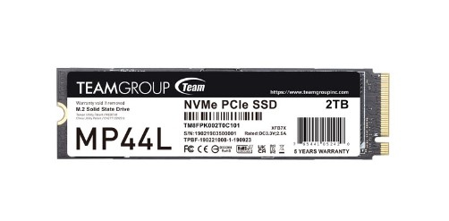 Team Group MP44L 2TB SSD .2 NVMe PCIe 4.0 SLC Neuf