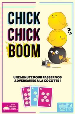Jeu d'ambiance Asmodee Chick Chick Boom