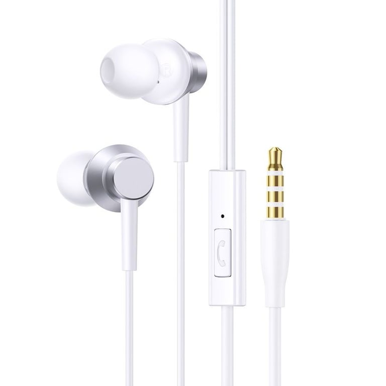 Baseus ENCOK HZ11 3.5MM ?KROFONLU KULAKLIK BEYAZ casque Avec fil Ecouteurs AppelsMusiqueSportAu quotidien Neuf