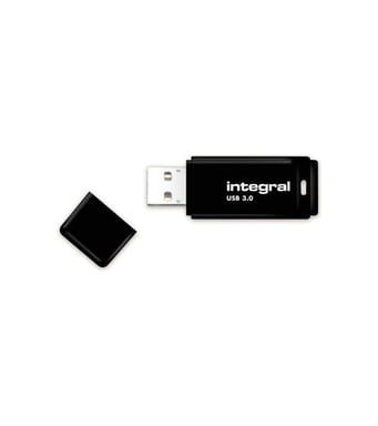 INTEGRAL - Clé USB - 64 Go - USB 3.0 - Noir