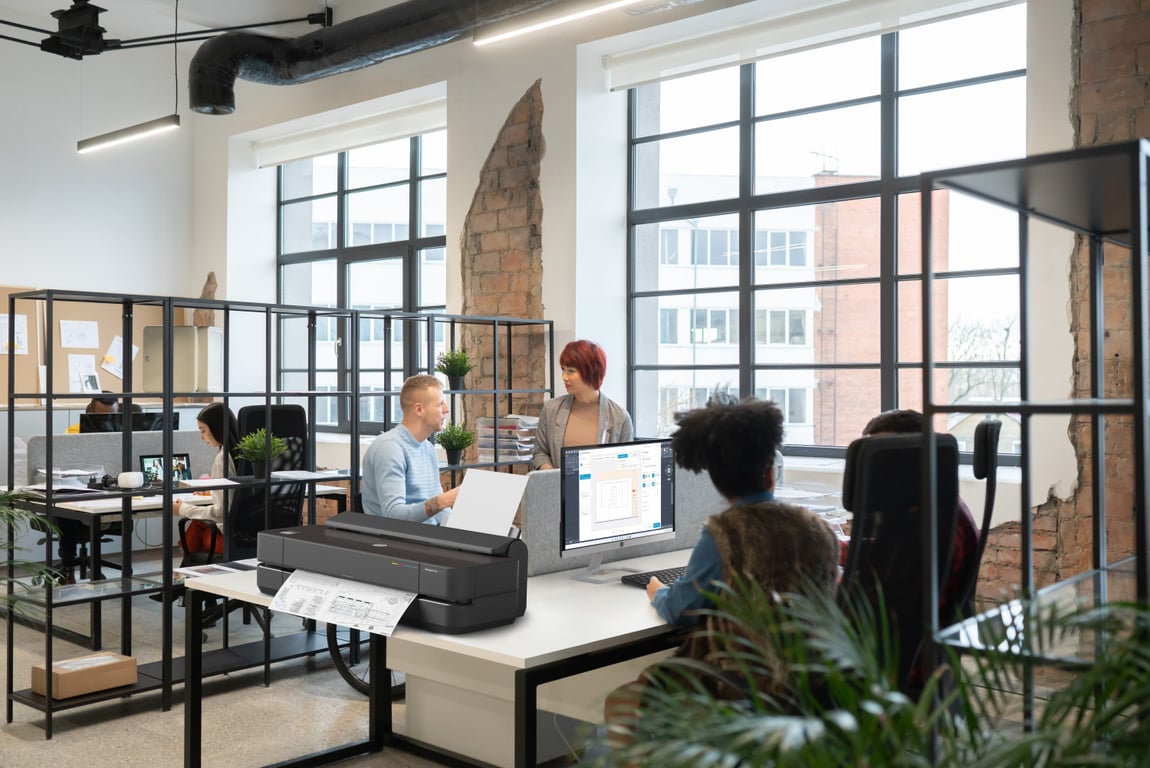 HP HP DesignJet T870 24 in Printer - vue 5