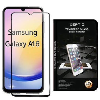 Cristal protector de pantalla Samsung Galaxy A16 4G / A16 5G negro