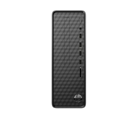 HP Slim Desktop S01-aF2014ns Intel® Celeron® J4025 8 GB DDR4-SDRAM 256 GB SSD FreeDOS Mini Tower PC Negro