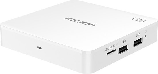 Lipa KP1 Android TV Box 2-32 Go - Lecteur multimédia pour TV - Media streamer - Box TV Android - Licence Google - Assistant vocal Google