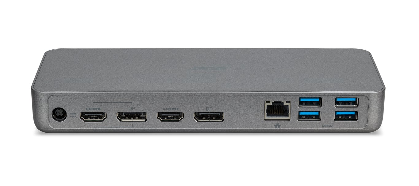 Acer USB Type C Docking Station D501 Station d'accueil USB 3.2 Gen 1 3.1 Gen 1 Type C Neuf - vue 2