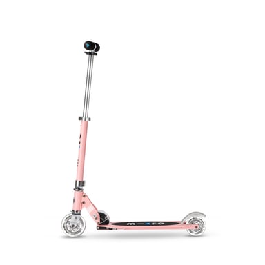 Trottinette Micro Sprite LED Neon Rose - Idéale pour Enfants à partir de 5 Ans