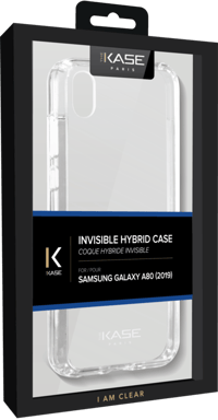 Coque hybride invisible pour Huawei Y5 2019, Transparente