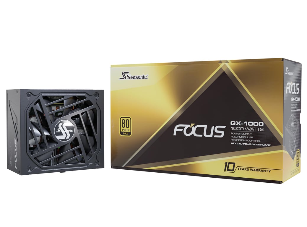 Seasonic ATX FOCUS 80+ Gold Neuf