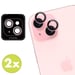 imoshion Lot de 2 protections d'objectif de caméra pour Apple iPhone 15 / 15 Plus - Pink