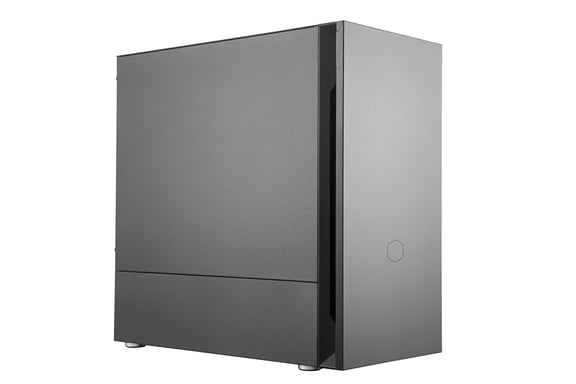 Caja Cooler Master M-ATX Silencio S400 - Mini Torre - Negro Gamer - Plástico Acero Vidrio MCS-S400-KN5N-S00