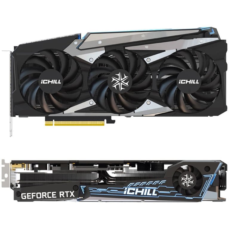 INNO3D iChill C307T4-086XX-1820VA35 carte graphique NVIDIA GeForce RTX 3070 Ti 8 Go GDDR6X - Excellent état