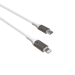GREEN E - Cable Ecoconçu pour IPHONE 13 Lightning vers USB-C – Nylon - 1,20 m - BLANC