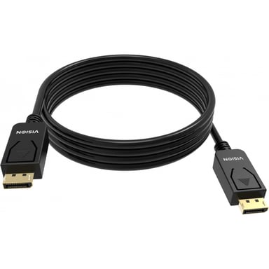 Vision TC 2MDP8K/BL cable DisplayPort 2 m Negro