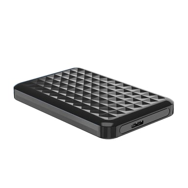 AISENS ASE-2521B Boîtier de disques de stockage Boîtier HDD Noir 2.5'' Alimenté par port USB