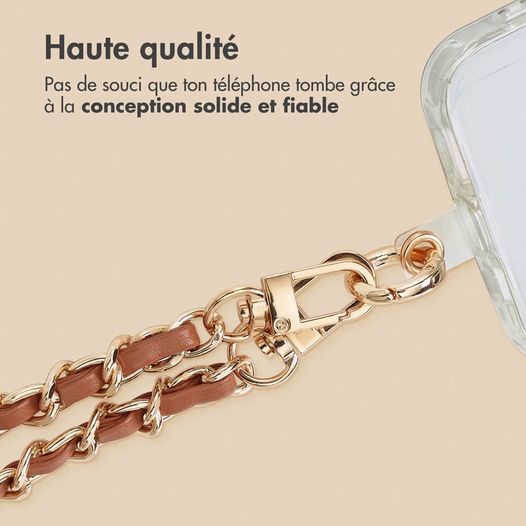 imoshion Ensemble de cordons de téléphone en cuir PU – Neuf - vue 2
