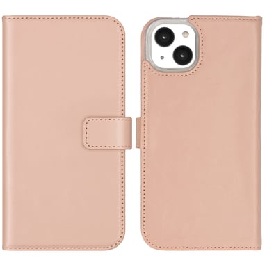 Selencia SH00050545 coque de protection pour téléphones portables 17 cm (6.68'') Folio porte carte Rose Apple iPhone 14 Plus