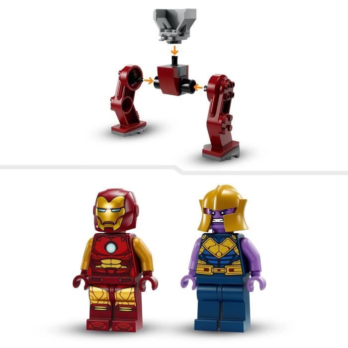 Lego Marvel La Hulkbuster D?iron Man Contre Thanos 76263 Lego La Boîte - vue 3