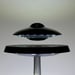 Lampe & enceinte UFO en lévitation Noire UFOSOUND