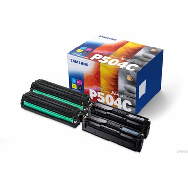 Toner multicolore HP P504C - Remplaçant original pour une impression de qualité supérieure