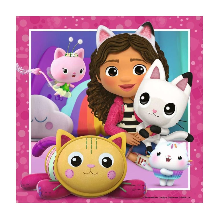 Ravensburger Gabby' Dollhouse 3x49 pièces - vue 3