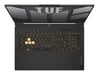 ASUS TUF Gaming F17 TUF707ZC4-HX060W Intel® Core™ i5 i5-12500H Ordinateur portable 43,9 cm (17.3'') Full HD 8 Go DDR5-SDRAM 512 Go SSD NVIDIA GeForce RTX 3050 Wi-Fi 6 (802.11ax) Windows 11 Home Noir, Gris