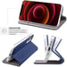 JAYM - Custodia Folio blu per Samsung Galaxy A13 5G ? Chiusura magnetica ? Funzione Cinema Stand ? Custodia per carte di credito inclusa