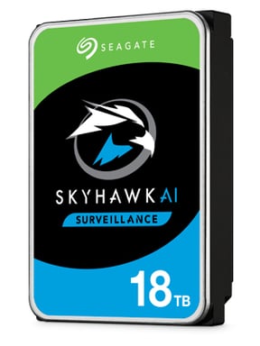 Unidad de disco duro de vigilancia SkyHawk AI de 3,5'' 18000 GB Serie ATA III de Seagate